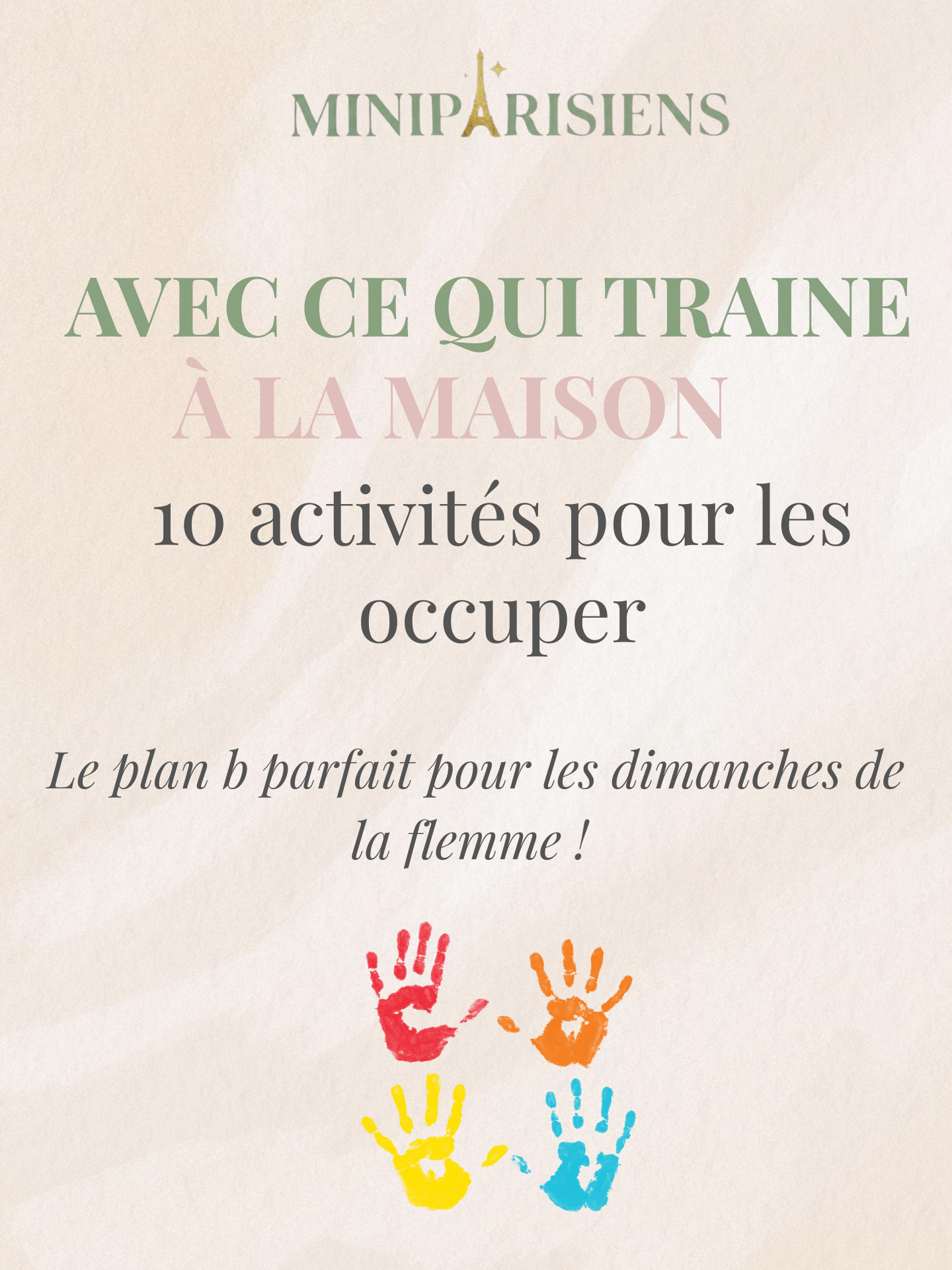Activité maison